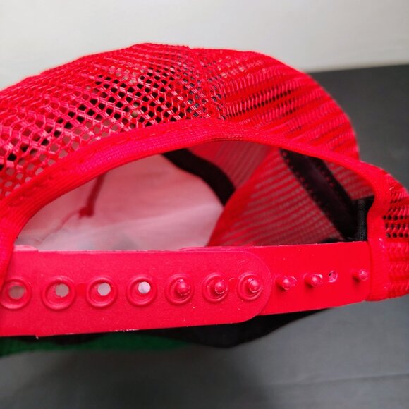 Vintage Super Bowl XXII New Era Hat Cap Snap Back Mesh Trucker Football NFL Mens - Picture 10 of 12